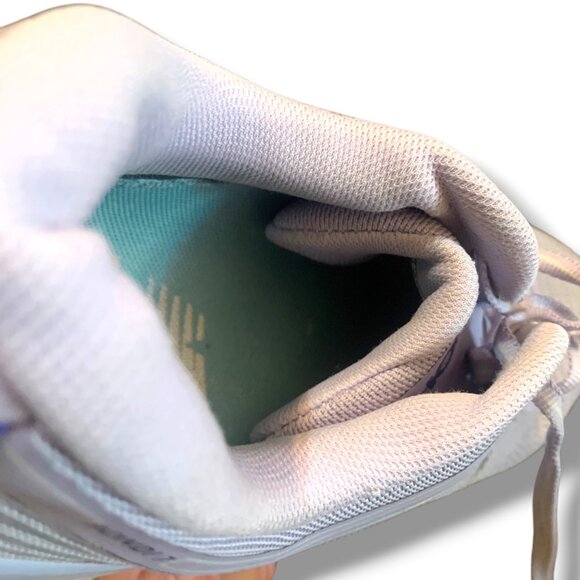 Hoka One One Bondi 7 Women's Running Shoes 10.5 Lavender Yellow Cushioned Read - Picture 15 of 15